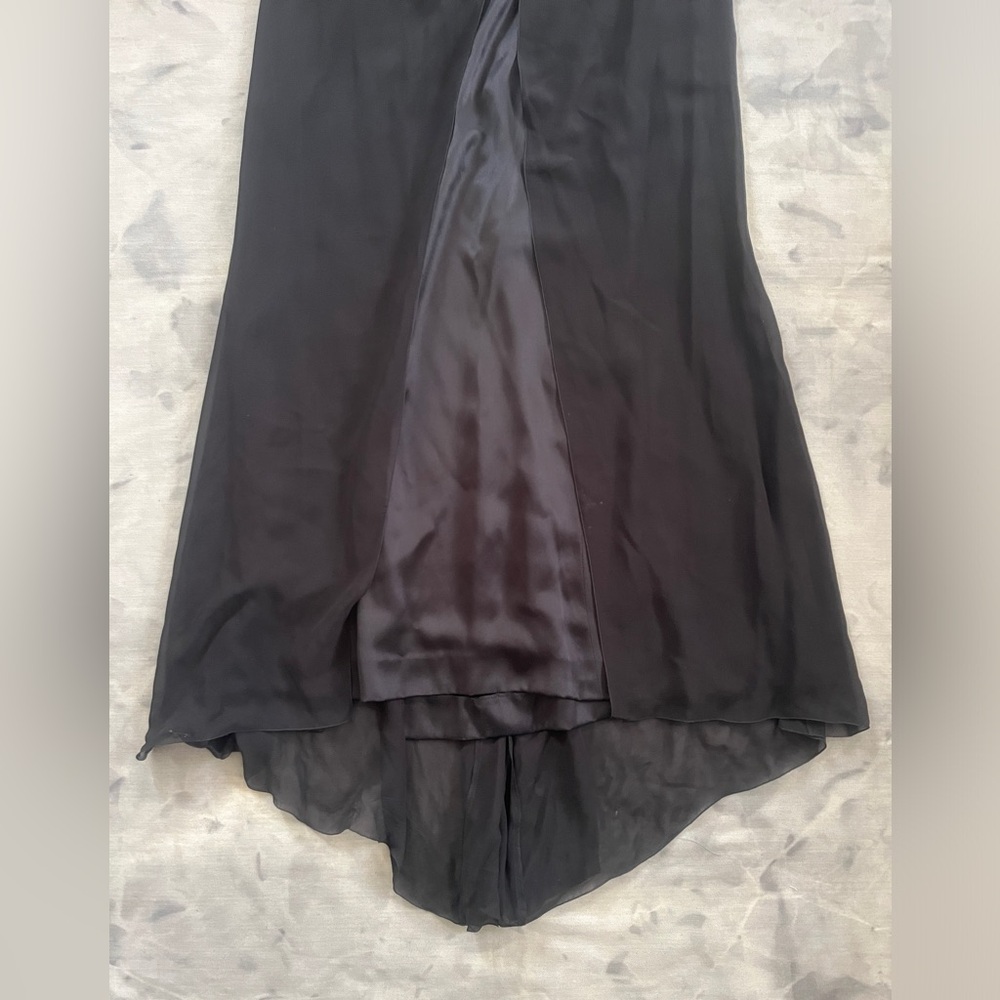 Chanel 2002 High Waisted Silk Maxi Skirt - Picture 11 of 15